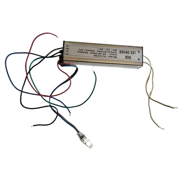 درایور  30 وات RGB کنترل دار 220 ولتی